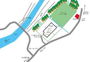 キャンプ場マップ
